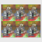 NARROWBOATS GESCHENKPAPIER (Flach)