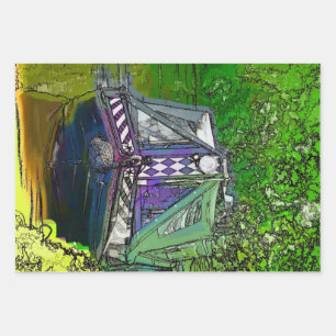 NARROWBOATS GESCHENKPAPIER SET