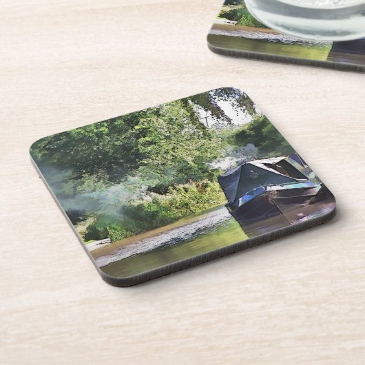 NARROWBOATS GETRÄNKEUNTERSETZER (Linke Seite)