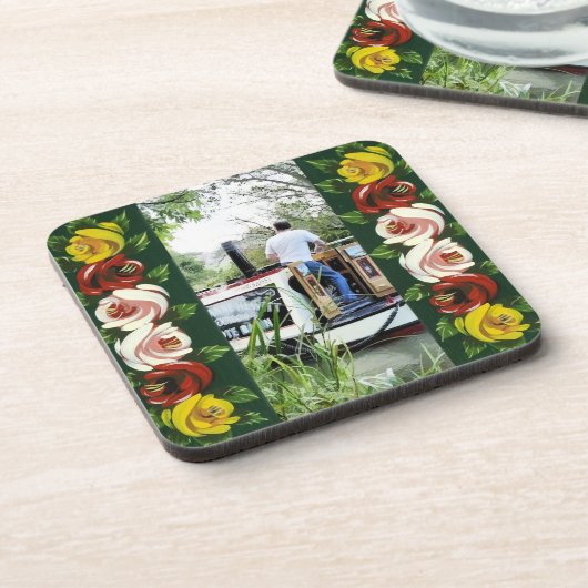 NARROWBOATS GETRÄNKEUNTERSETZER (Linke Seite)