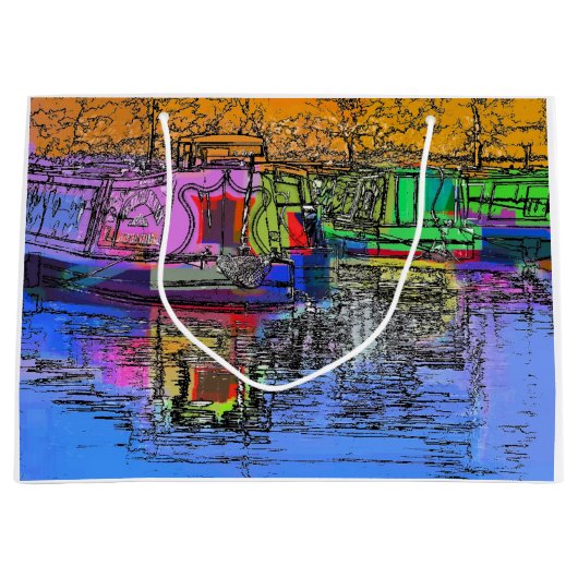 NARROWBOATS GROßE GESCHENKTÜTE (Vorderseite)