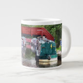 NARROWBOATS Jumbo-Tasse (Vorderseite Rechts)