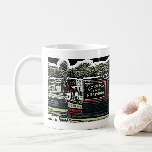 NARROWBOATS KAFFEETASSE (Mit Donut)