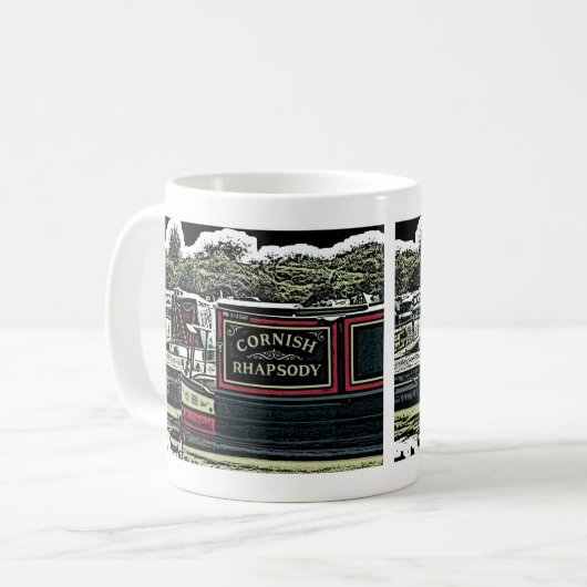 NARROWBOATS KAFFEETASSE (Vorderseite Links)