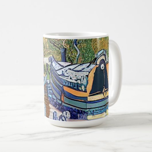 NARROWBOATS KAFFEETASSE (VorderseiteRechts)