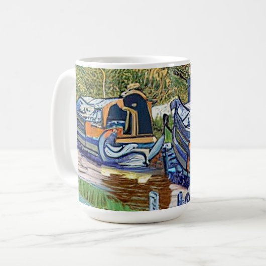 NARROWBOATS KAFFEETASSE (Vorderseite Links)