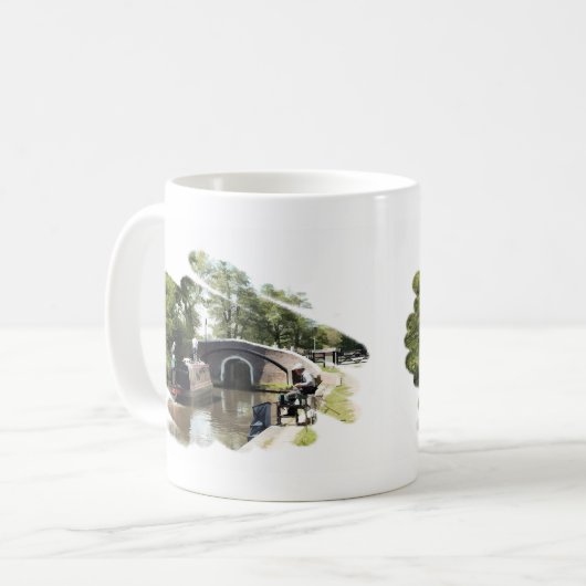 NARROWBOATS KAFFEETASSE (Vorderseite Links)