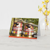 NARROWBOATS KARTE (Gelbe Blume)