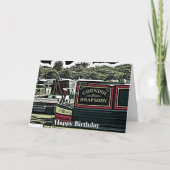 NARROWBOATS KARTE (Vorderseite)