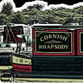 NARROWBOATS KERAMIK Kugel-Ornament