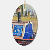 NARROWBOATS KERAMIK ORNAMENT (Links)