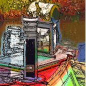 NARROWBOATS KERAMIK ORNAMENT