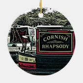 NARROWBOATS KERAMIK ORNAMENT (Hinten)