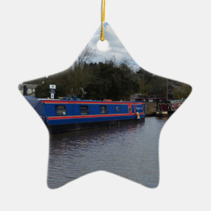 Narrowboats Keramikornament