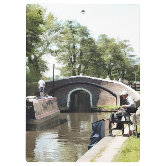 NARROWBOATS KLEMMBRETT (Rückseite)