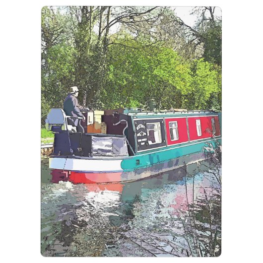 NARROWBOATS KLEMMBRETT (Rückseite)