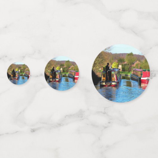 NARROWBOATS KONFETTI (Rückseiten)