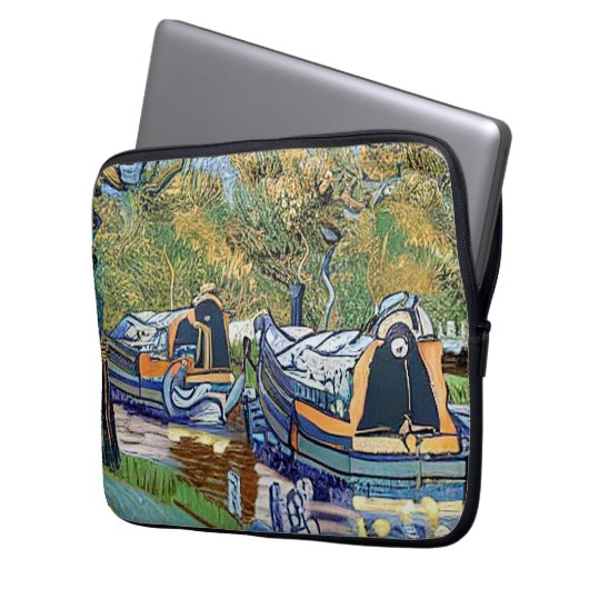 NARROWBOATS LAPTOPSCHUTZHÜLLE (Vorderseite Links)
