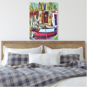 NARROWBOATS LEINWANDDRUCK (Insitu (Schlafzimmer))