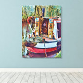 NARROWBOATS LEINWANDDRUCK (Insitu (Holzboden))