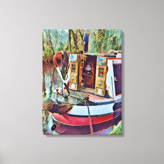 NARROWBOATS LEINWANDDRUCK (Vorderseite)