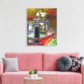 NARROWBOATS LEINWANDDRUCK (Insitu (Wohnzimmer))