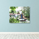 NARROWBOATS LEINWANDDRUCK (Insitu (Holzboden))
