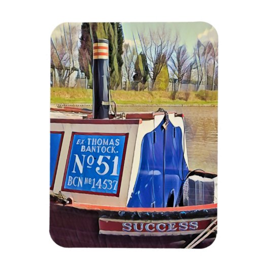 NARROWBOATS MAGNET (Vertikal)