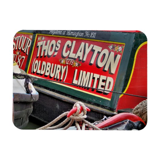 NARROWBOATS MAGNET (Horizontal)