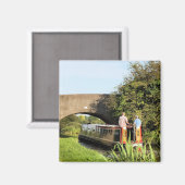 NARROWBOATS MAGNET (Vorderseite/Rückseite)