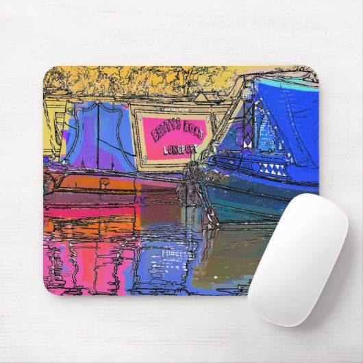 NARROWBOATS MOUSEPAD (Mit Mouse)