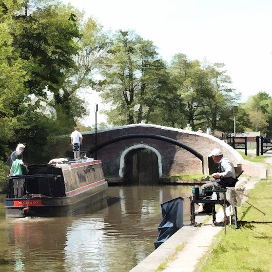 NARROWBOATS MOUSEPAD