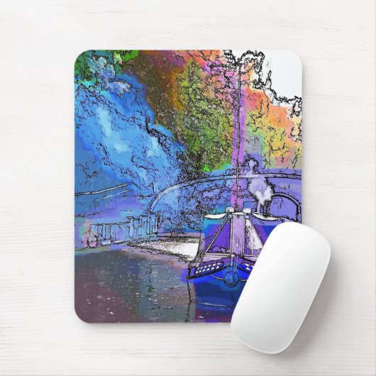 NARROWBOATS MOUSEPAD (Mit Mouse)