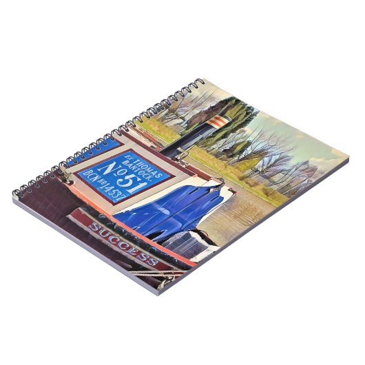 NARROWBOATS NOTIZBLOCK (Linke Seite)