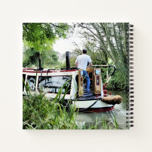 NARROWBOATS NOTIZBUCH (Rückseite)