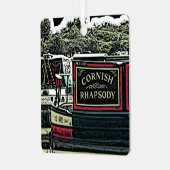 NARROWBOATS ORNAMENT AUS METALL (Vorderseite links)