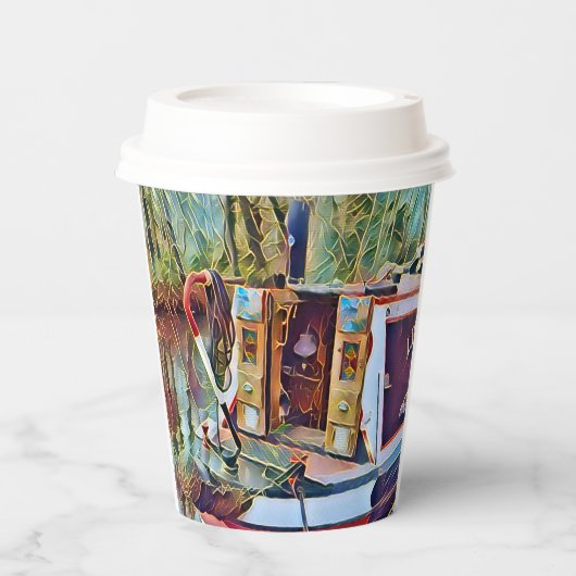 NARROWBOATS PAPPBECHER (Vorderseite)