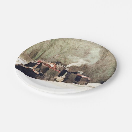 NARROWBOATS PAPPTELLER (Schrägansicht)