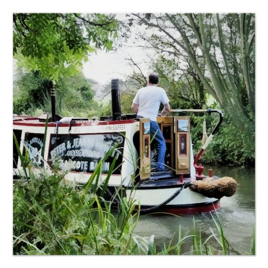 NARROWBOATS POSTER (Vorderseite)