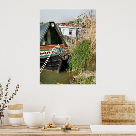 NARROWBOATS POSTER (Küche)