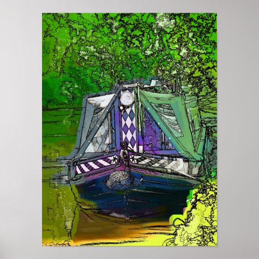 NARROWBOATS POSTER (Vorne)