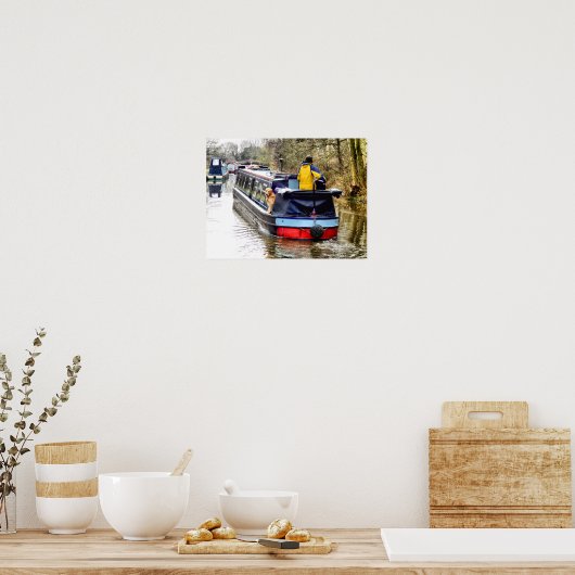 NARROWBOATS POSTER (Küche)
