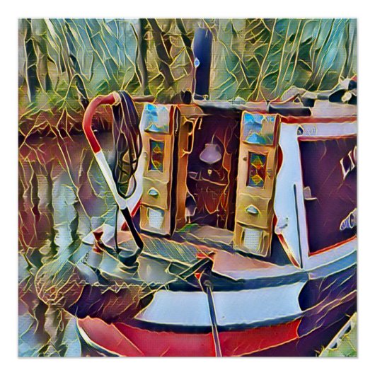 NARROWBOATS POSTER (Vorderseite)