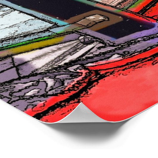 NARROWBOATS POSTER (Ecke)