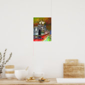 NARROWBOATS POSTER (Küche)