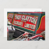 NARROWBOATS POSTKARTE (Vorne/Hinten)