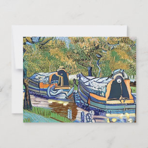 NARROWBOATS POSTKARTE