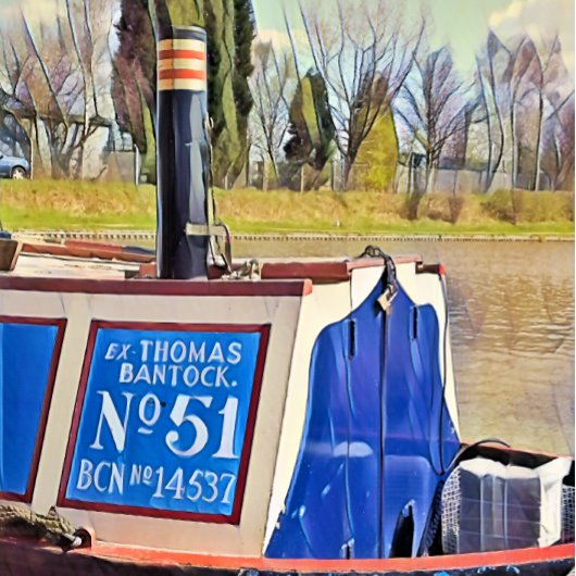 NARROWBOATS POSTKARTE