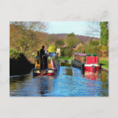 NARROWBOATS POSTKARTE (Vorderseite)