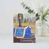 NARROWBOATS POSTKARTE (Stehend Vorderseite)